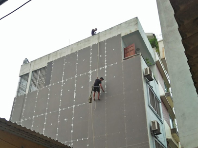 Thi công chống nóng hướng Tây nhà anh Thạch - Cổ Nhuế